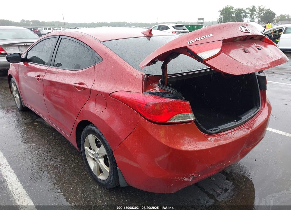 2013 HYUNDAI ELANTRA GLS VIN: KMHDH4AE1DU624394
