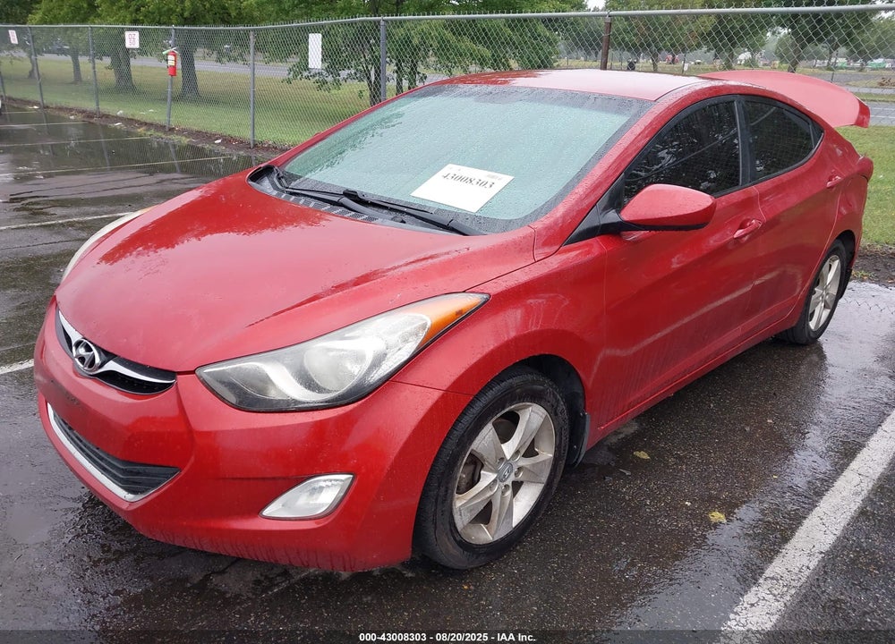 2013 HYUNDAI ELANTRA GLS VIN: KMHDH4AE1DU624394