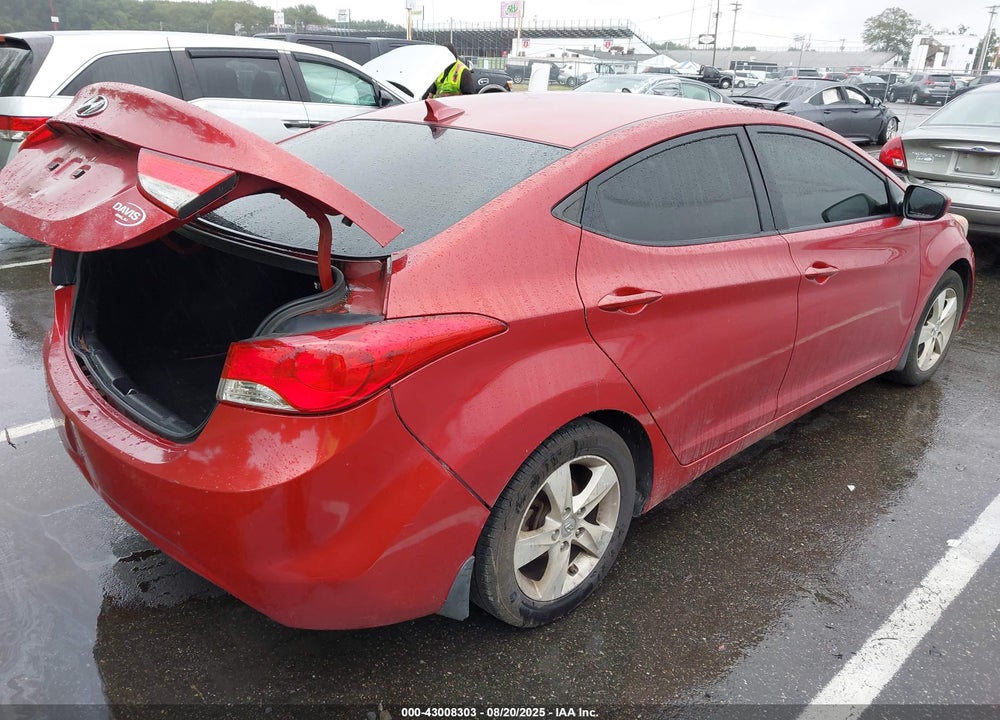2013 HYUNDAI ELANTRA GLS VIN: KMHDH4AE1DU624394