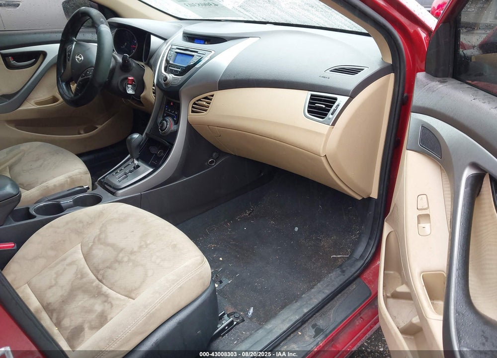 2013 HYUNDAI ELANTRA GLS VIN: KMHDH4AE1DU624394