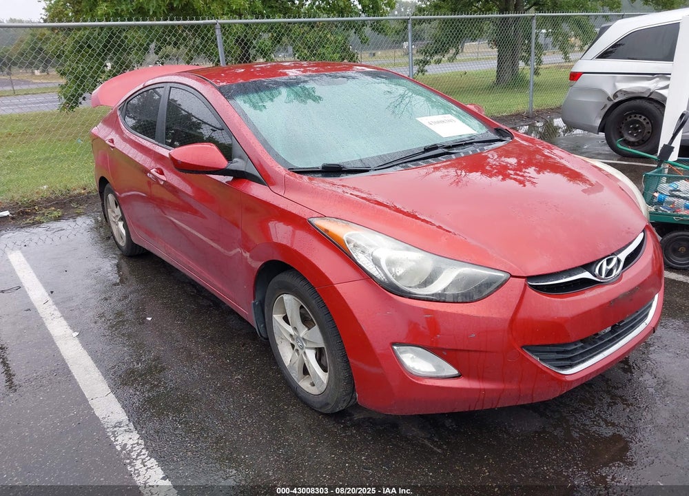 2013 HYUNDAI ELANTRA GLS VIN: KMHDH4AE1DU624394