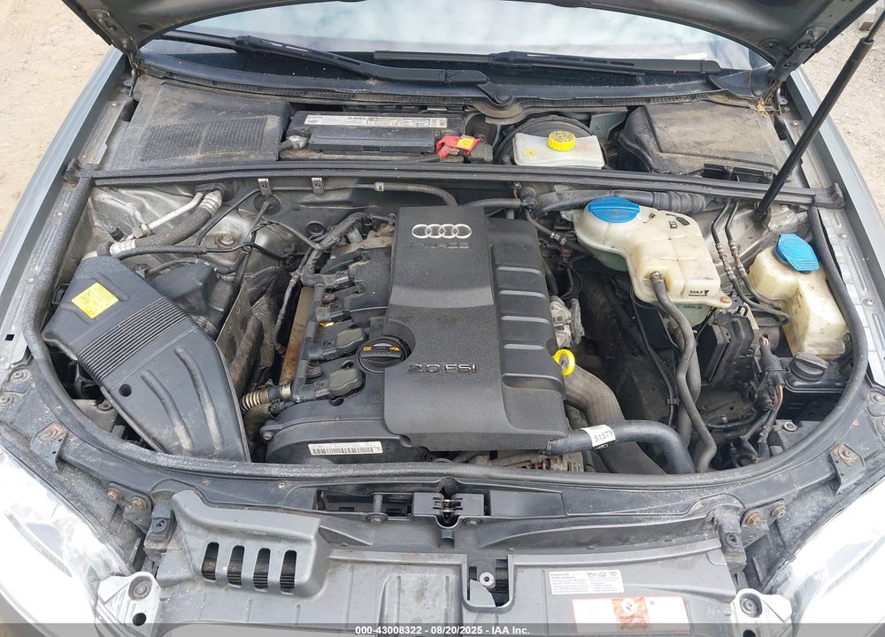 2007 AUDI A4 2.0T VIN: WAUDF78E97A219940