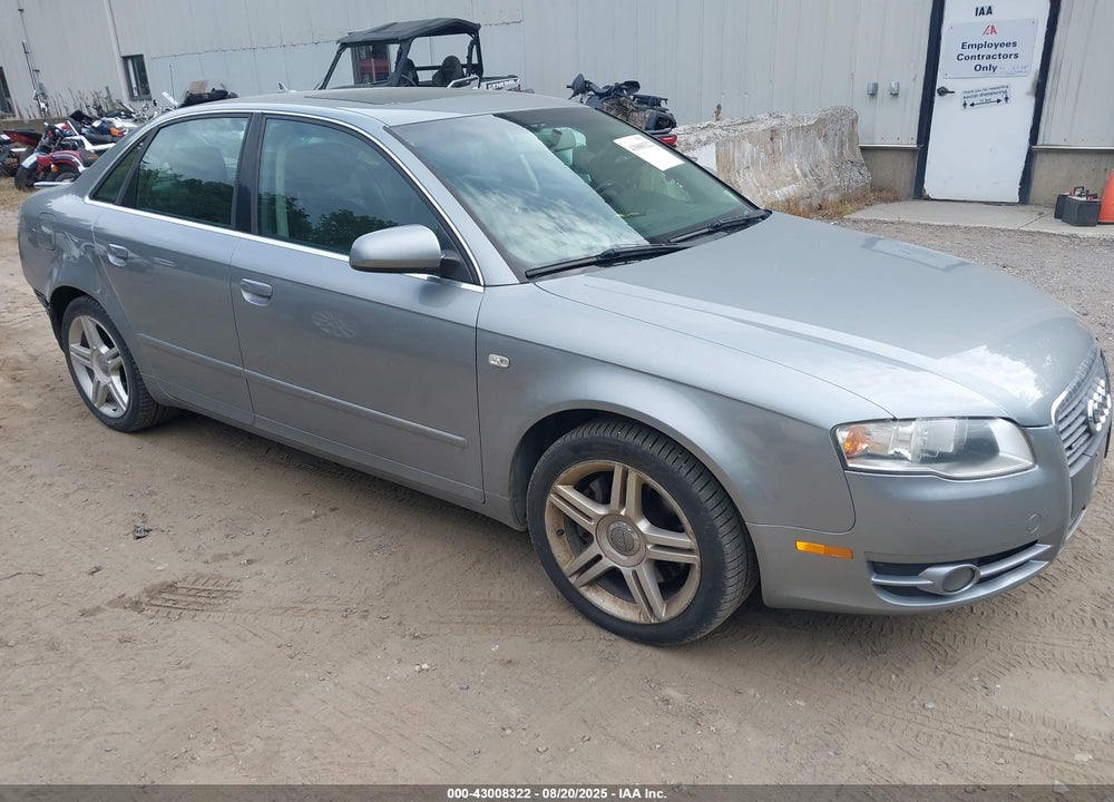 2007 AUDI A4 2.0T VIN: WAUDF78E97A219940