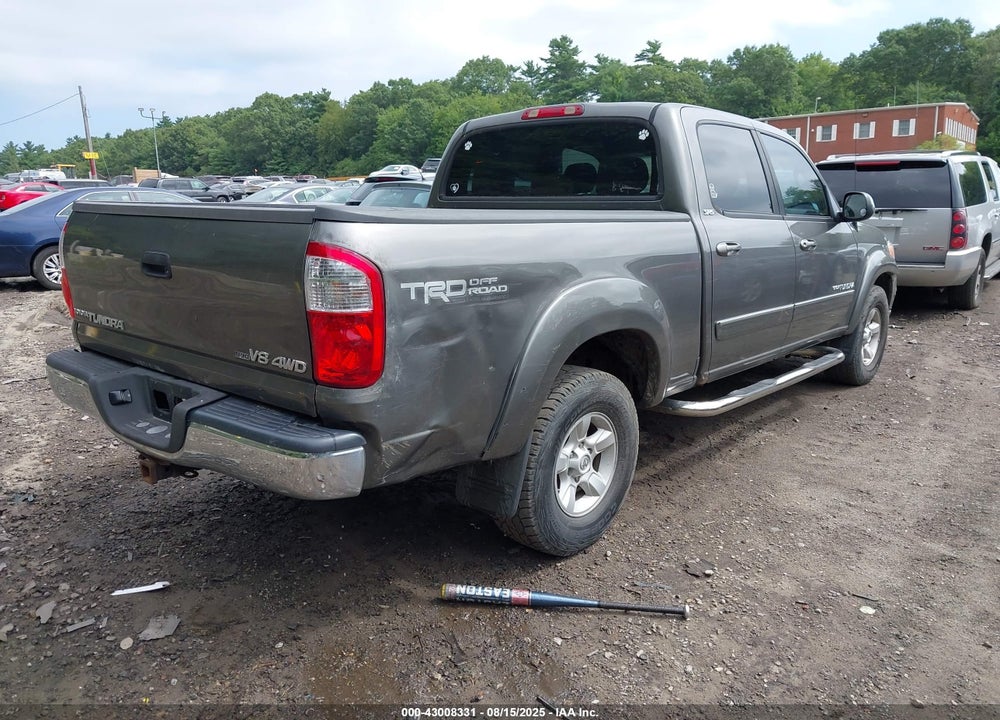 2006 TOYOTA TUNDRA SR5 V8 VIN: 5TBDT44136S506004