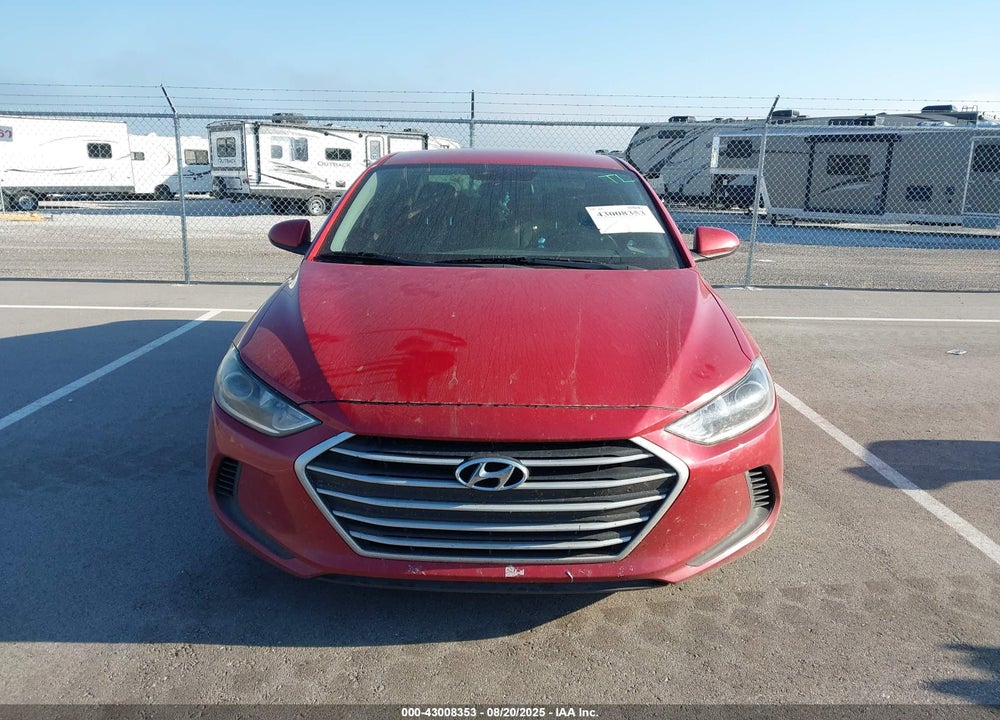 2017 HYUNDAI ELANTRA VIN: 5NPD74LF8HH102939