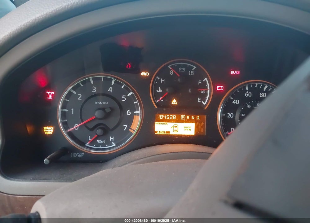2009 NISSAN ARMADA VIN: 5N1BA08C89N608171