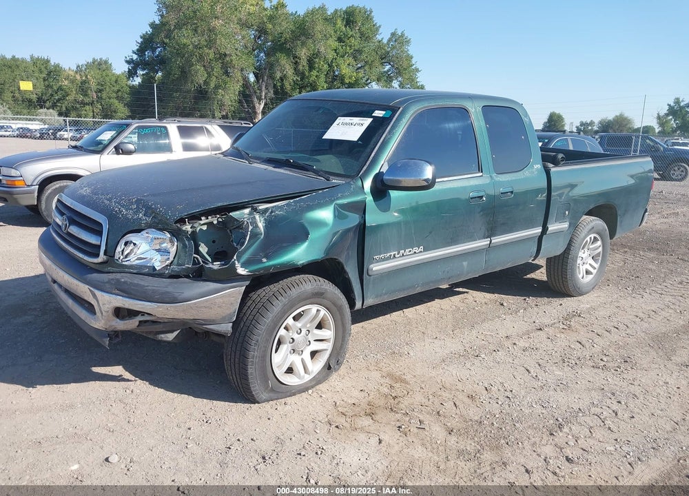 2002 TOYOTA TUNDRA SR5 VIN: 5TBBN44132S284561