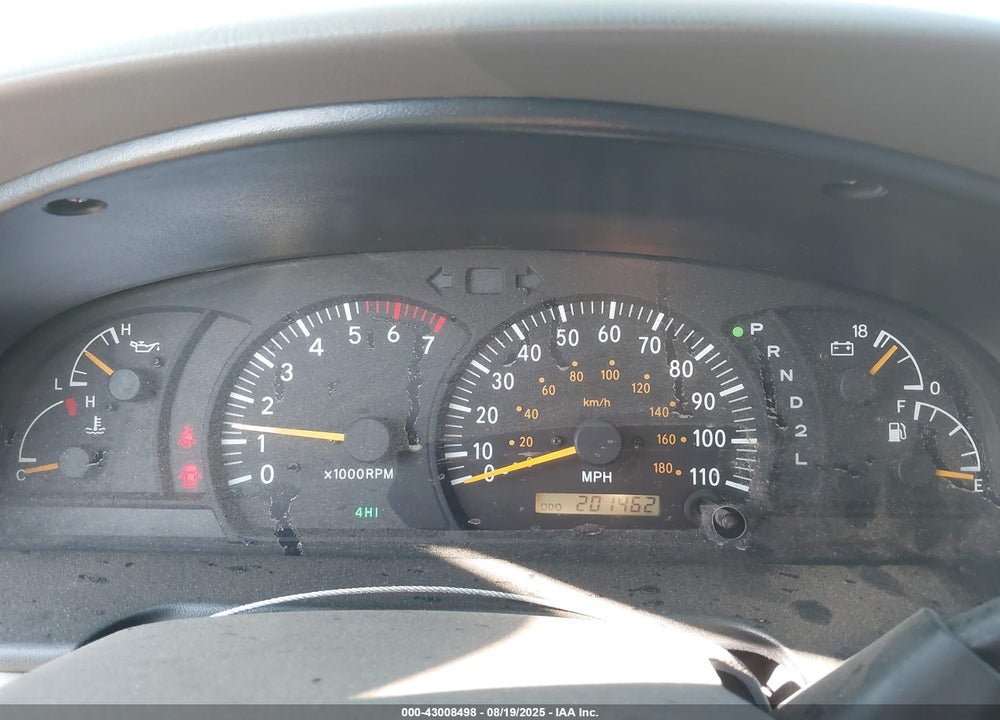 2002 TOYOTA TUNDRA SR5 VIN: 5TBBN44132S284561