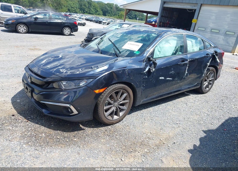 2021 HONDA CIVIC EX-L VIN: 19XFC1F74ME000494