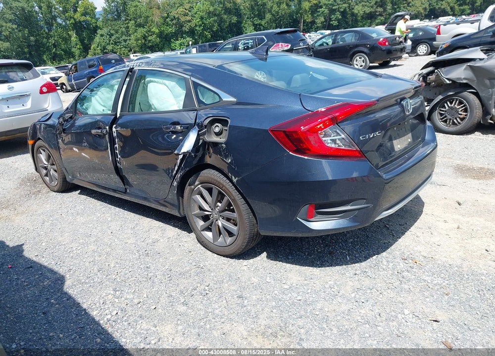 2021 HONDA CIVIC EX-L VIN: 19XFC1F74ME000494