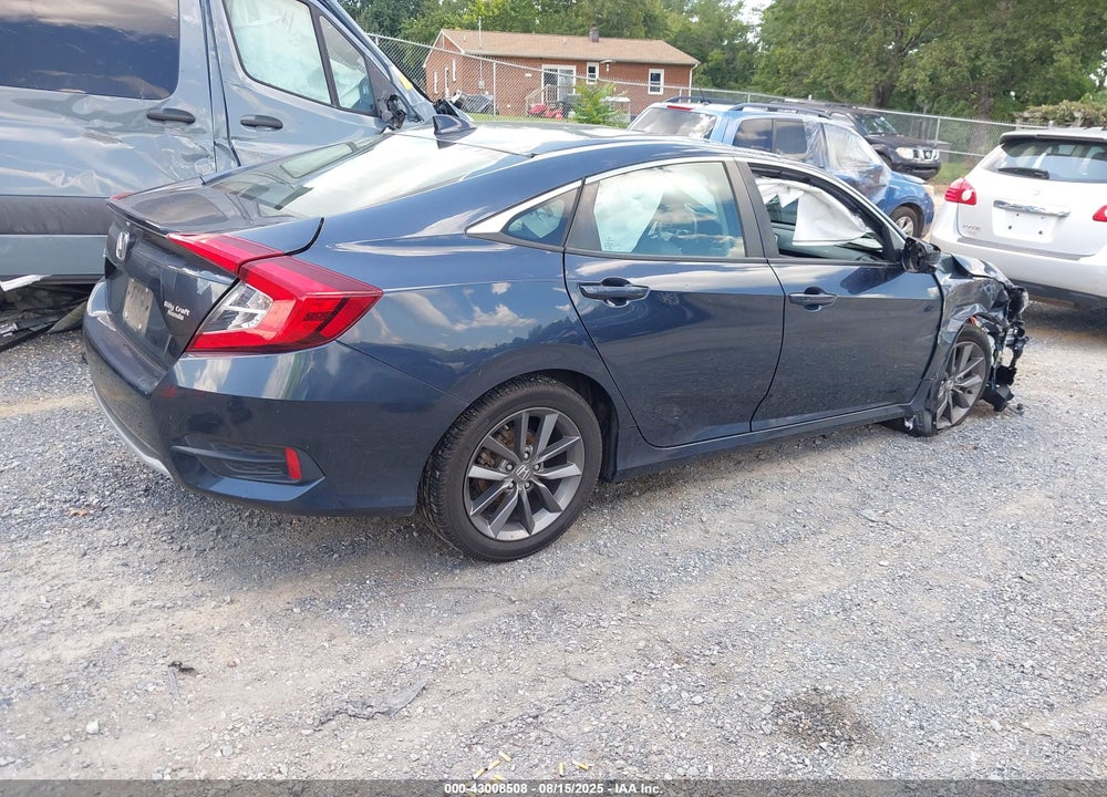 2021 HONDA CIVIC EX-L VIN: 19XFC1F74ME000494