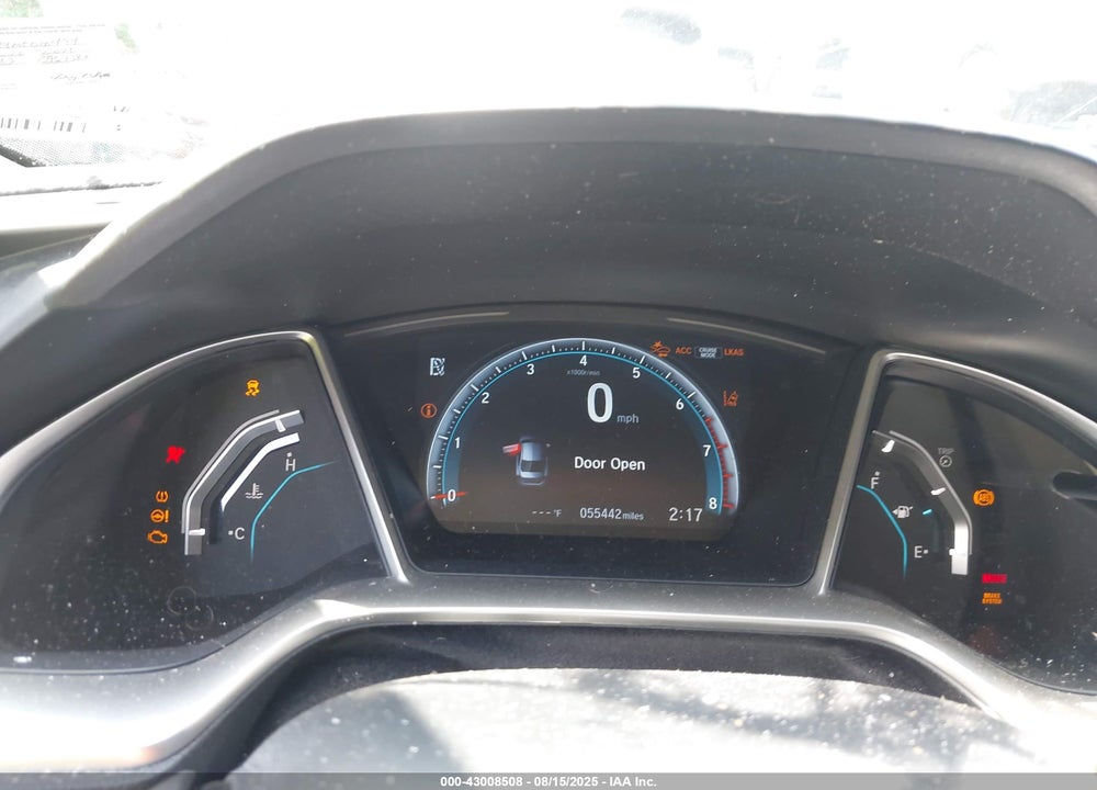 2021 HONDA CIVIC EX-L VIN: 19XFC1F74ME000494
