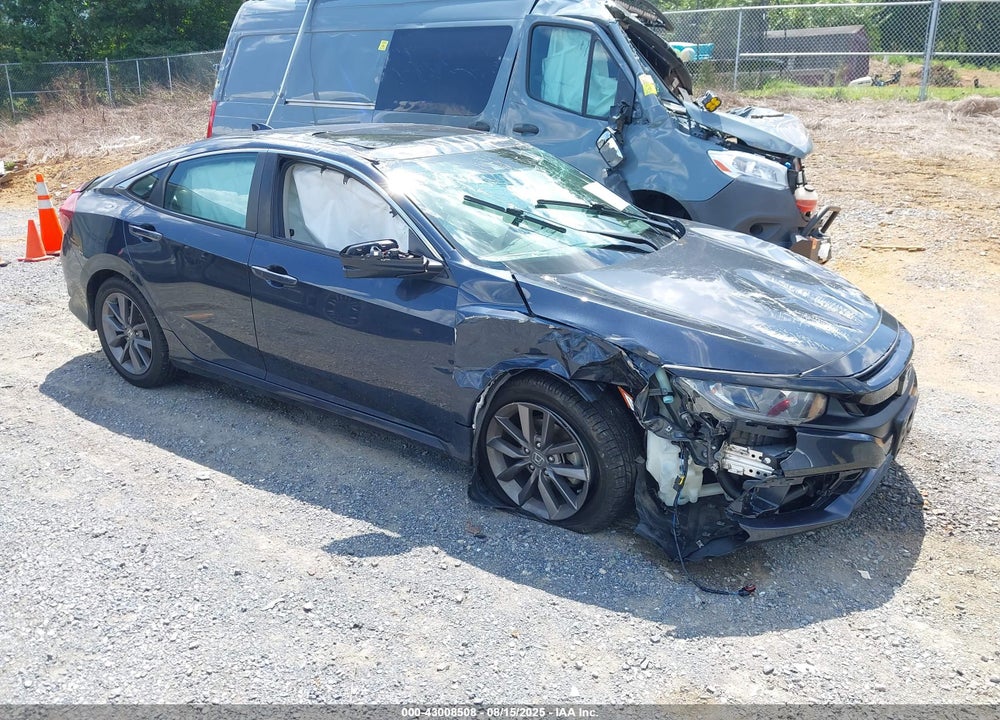 2021 HONDA CIVIC EX-L VIN: 19XFC1F74ME000494