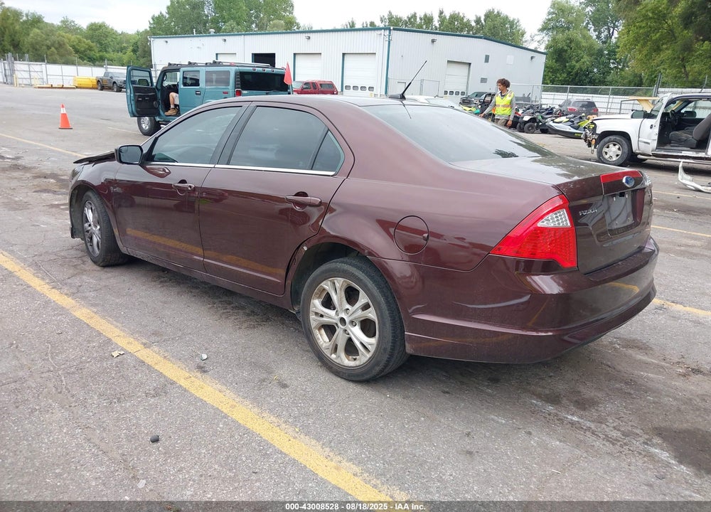 2012 FORD FUSION SE VIN: 3FAHP0HA2CR146907