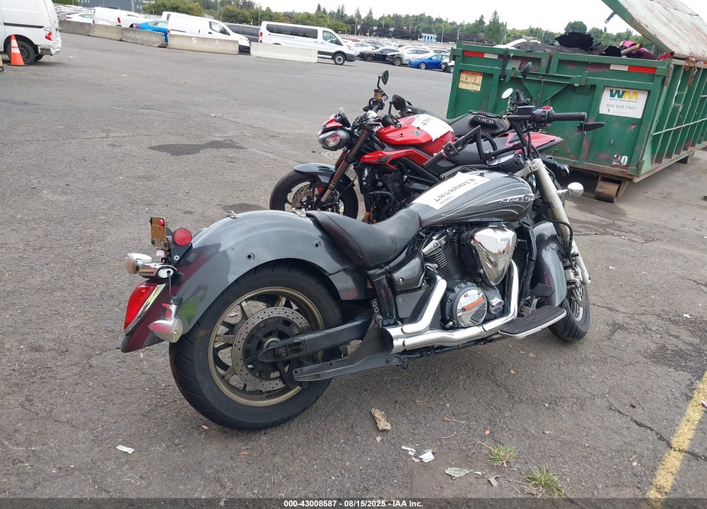 2012 YAMAHA XVS1300 CT VIN: JYAVP32E7CA000972