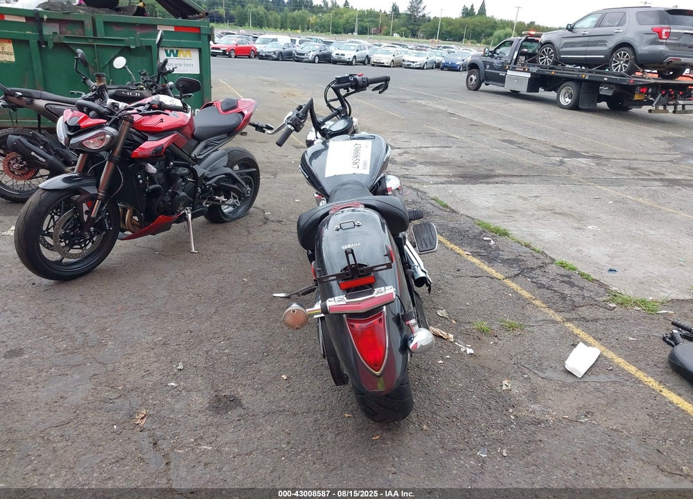 2012 YAMAHA XVS1300 CT VIN: JYAVP32E7CA000972