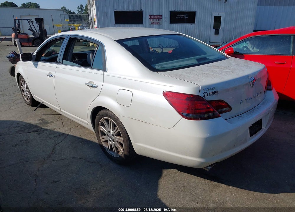 2008 TOYOTA AVALON LIMITED VIN: 4T1BK36B58U297098