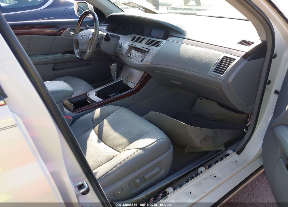 2008 TOYOTA AVALON LIMITED VIN: 4T1BK36B58U297098