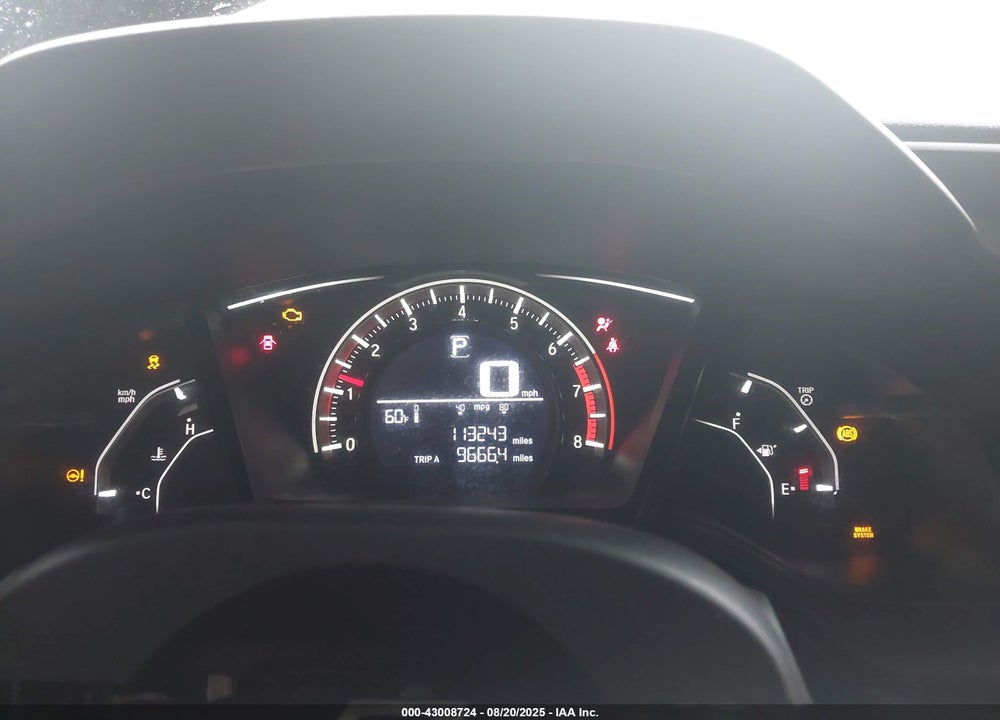 2018 HONDA CIVIC VIN: SHHFK7H43JU428313
