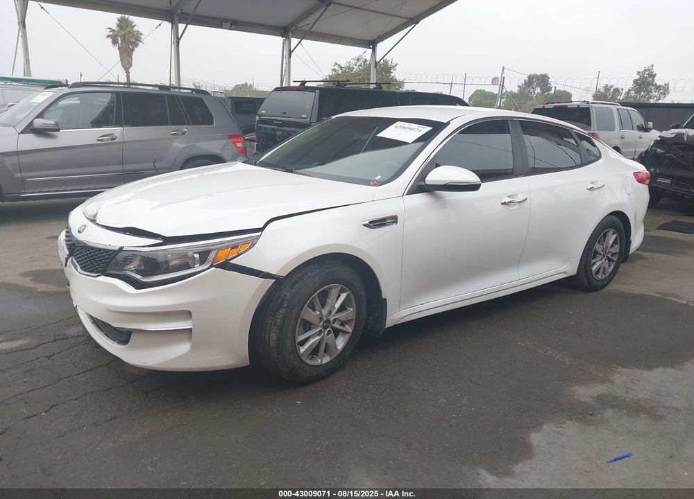 2016 KIA OPTIMA VIN: KNAGT4L39G5103544