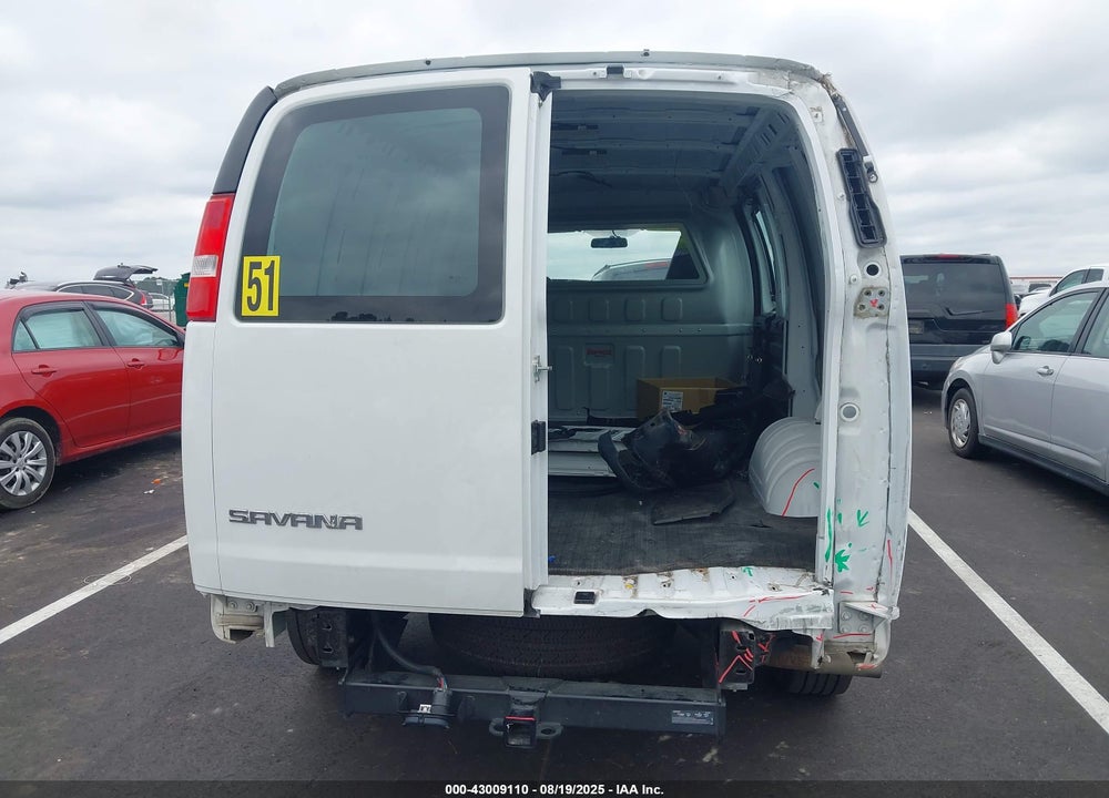 2024 GMC SAVANA CARGO RWD 2500 REGULAR WHEELBASE WORK VAN VIN: 1GTW7AF79R1175869