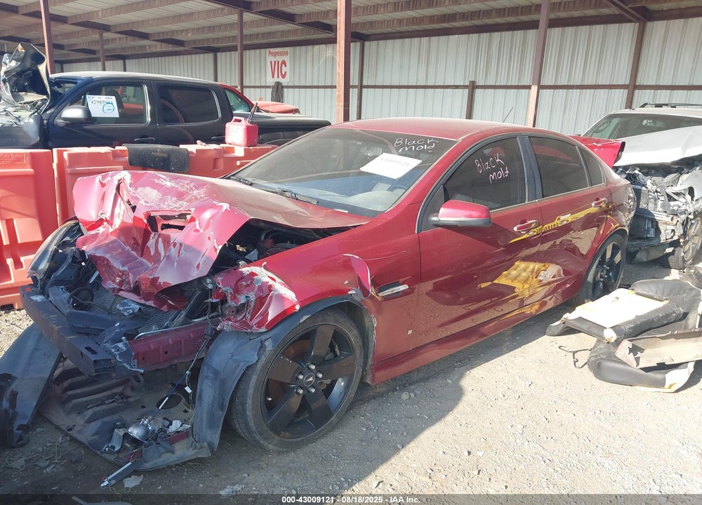 2009 PONTIAC G8 GT VIN: 6G2EC57Y29L168442
