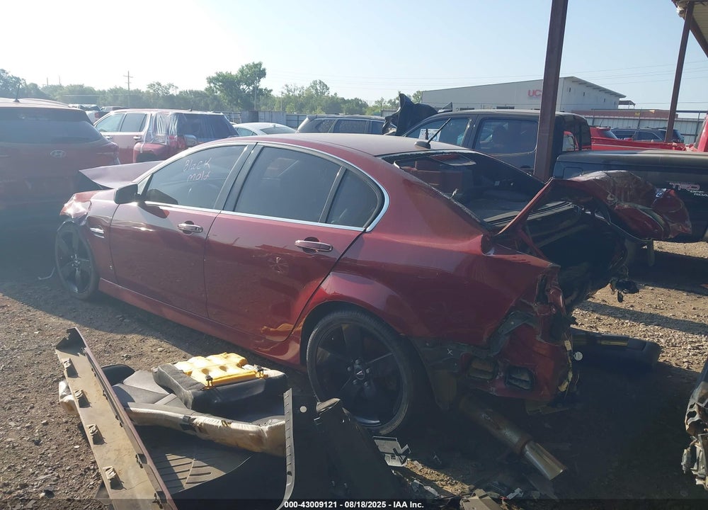 2009 PONTIAC G8 GT VIN: 6G2EC57Y29L168442