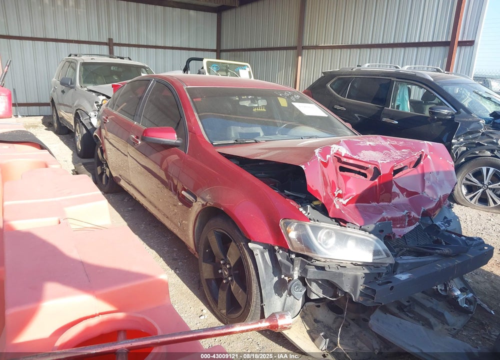2009 PONTIAC G8 GT VIN: 6G2EC57Y29L168442