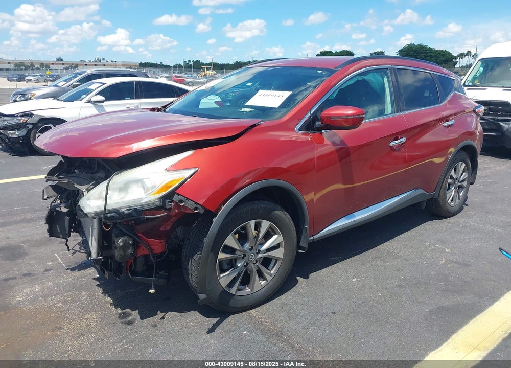 2017 NISSAN MURANO SV VIN: 5N1AZ2MG6HN135359
