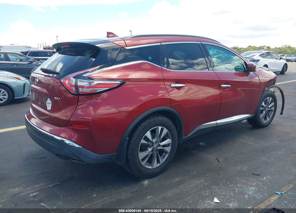 2017 NISSAN MURANO SV VIN: 5N1AZ2MG6HN135359