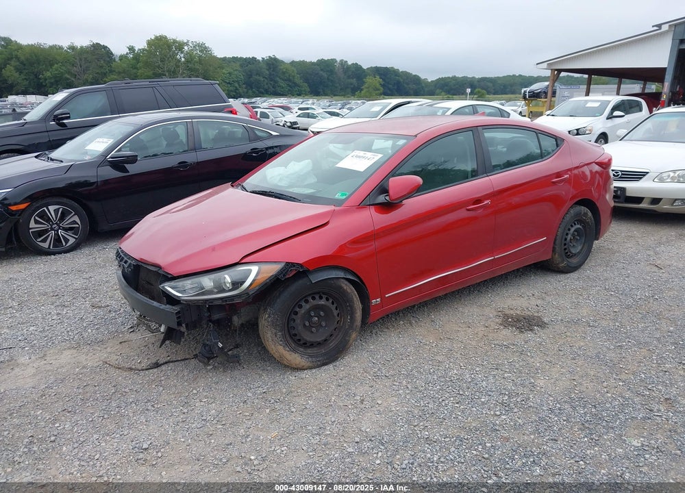 2017 HYUNDAI ELANTRA VIN: 5NPD74LF6HH146406