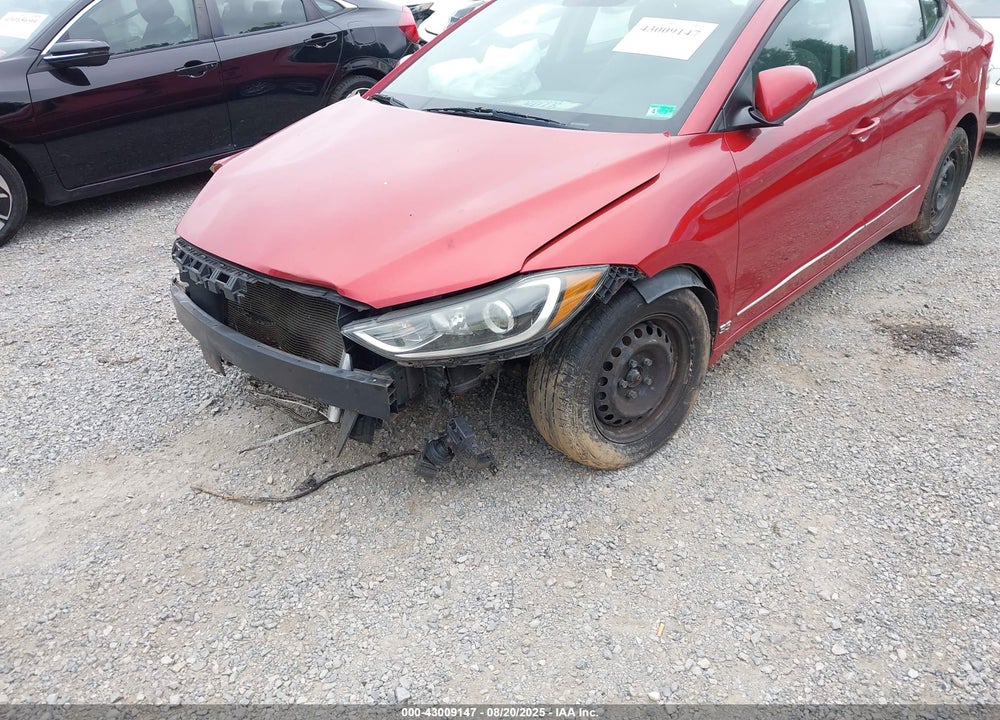2017 HYUNDAI ELANTRA VIN: 5NPD74LF6HH146406