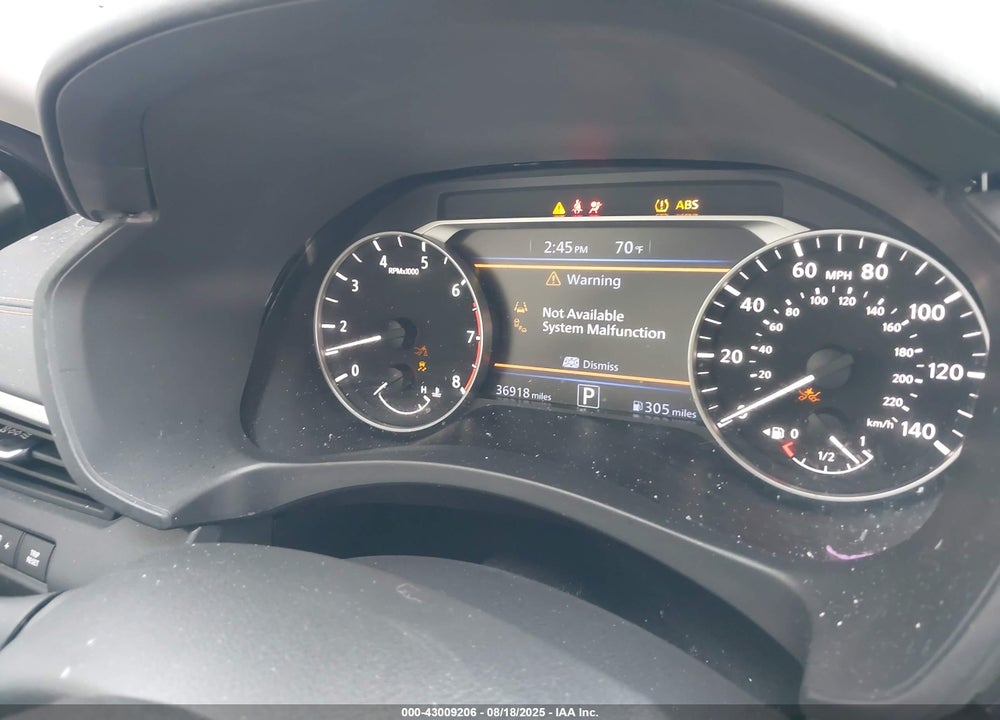 2022 NISSAN ALTIMA SR FWD VIN: 1N4BL4CV4NN424943