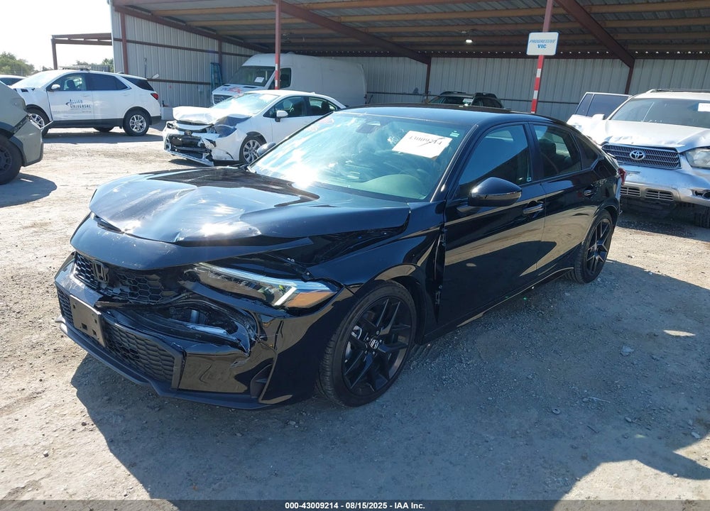 2025 HONDA CIVIC VIN: 2HGFE2F53SH563599