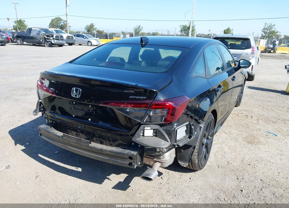 2025 HONDA CIVIC VIN: 2HGFE2F53SH563599