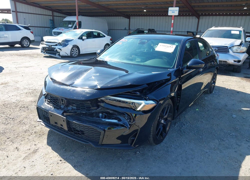 2025 HONDA CIVIC VIN: 2HGFE2F53SH563599