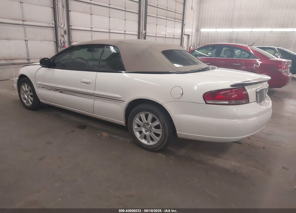 2004 CHRYSLER SEBRING VIN: 1C3EL75R74N257506