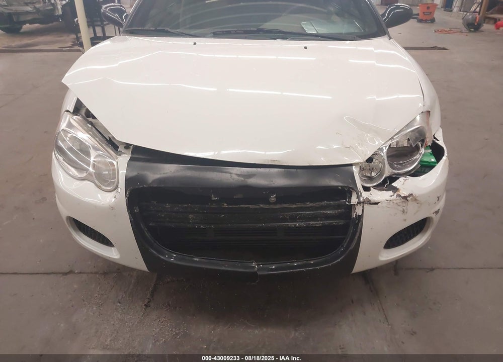 2004 CHRYSLER SEBRING VIN: 1C3EL75R74N257506