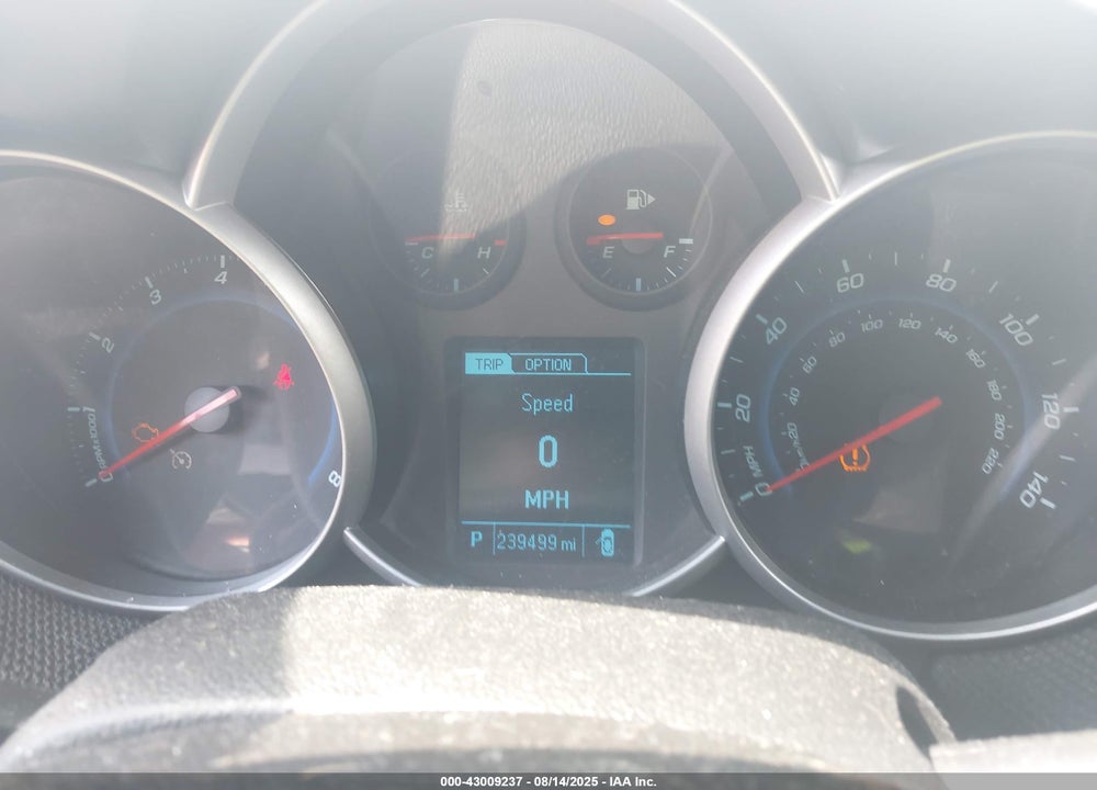 2013 CHEVROLET CRUZE 1LT AUTO VIN: 1G1PC5SB7D7297744
