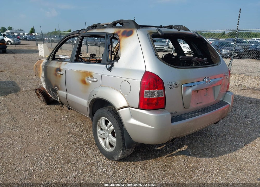2006 HYUNDAI TUCSON VIN: KM8JN72D26U266714
