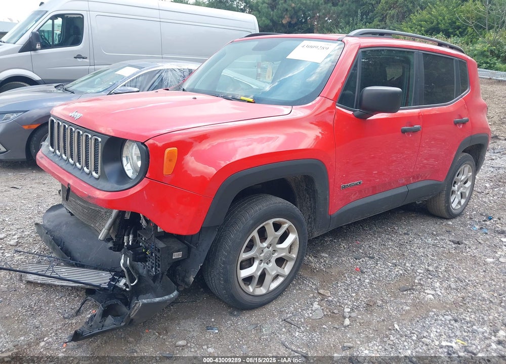 2018 JEEP RENEGADE VIN: ZACCJBAB8JPJ16951