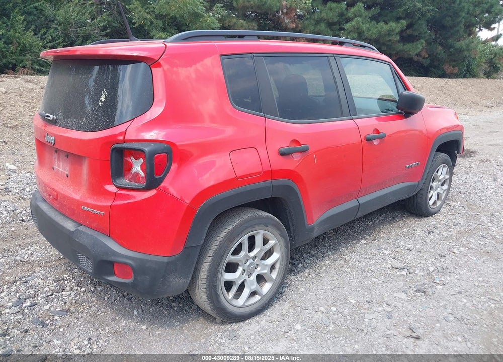 2018 JEEP RENEGADE VIN: ZACCJBAB8JPJ16951