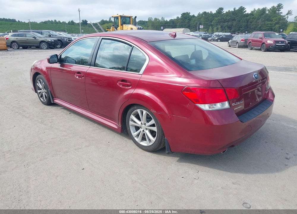 2014 SUBARU LEGACY 2.5I LIMITED VIN: 4S3BMBN60E3002424