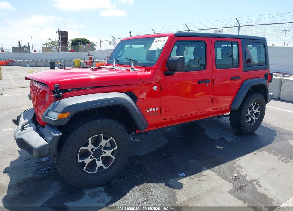 2018 JEEP WRANGLER UNLIMITED VIN: 1C4HJXDN2JW204330