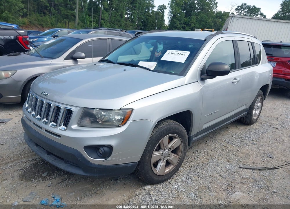 2014 JEEP COMPASS VIN: 1C4NJCBA4ED545340