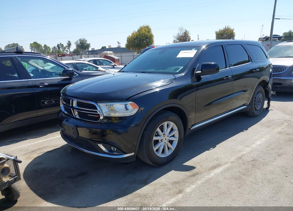 2019 DODGE DURANGO VIN: 1C4RDHAG4KC534805