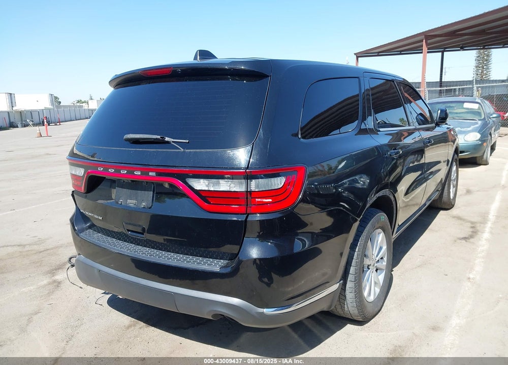 2019 DODGE DURANGO VIN: 1C4RDHAG4KC534805