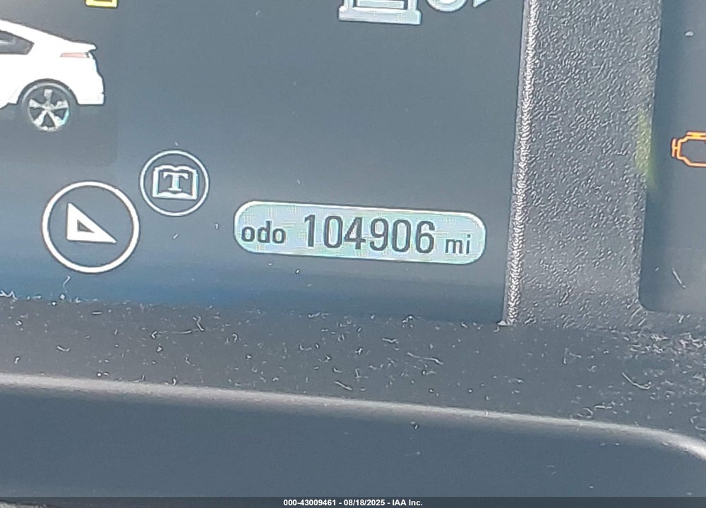 2012 CHEVROLET VOLT VIN: 1G1RB6E43CU125788