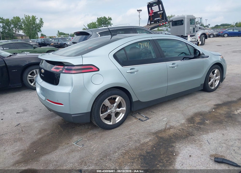 2012 CHEVROLET VOLT VIN: 1G1RB6E43CU125788