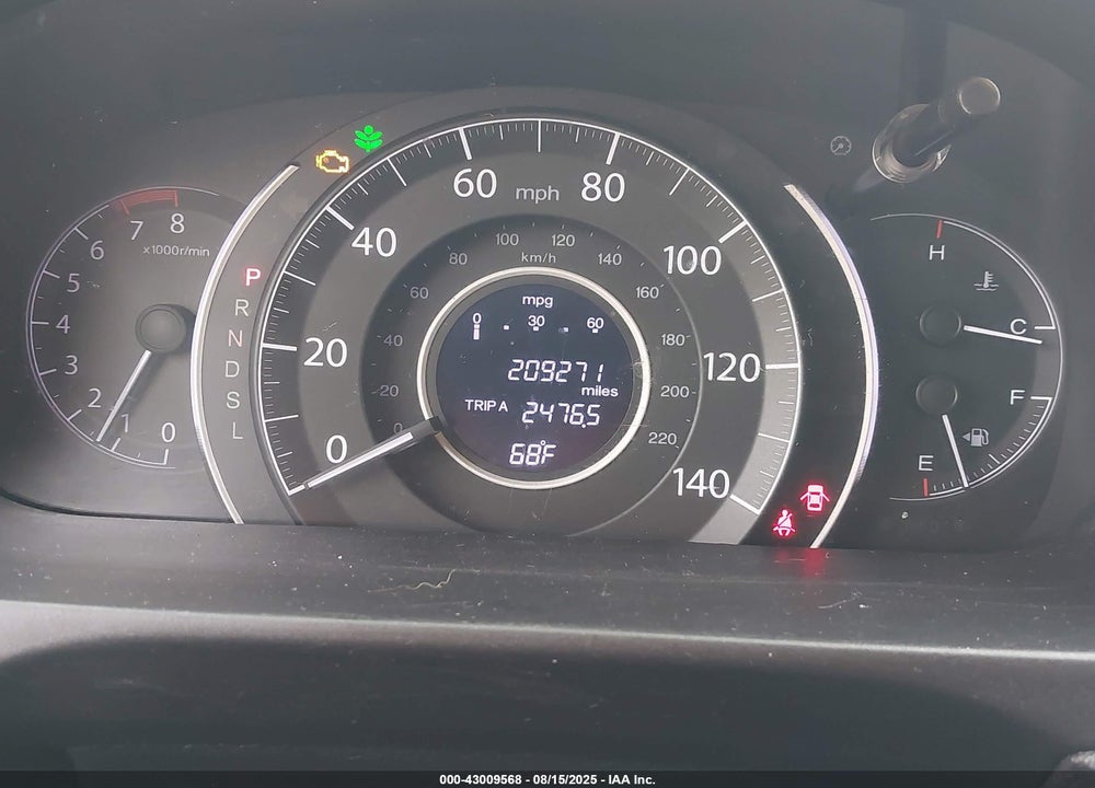 2015 HONDA CR-V EX-L VIN: 2HKRM4H72FH655003